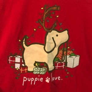 Puppy love long sleeve t-shirt XL